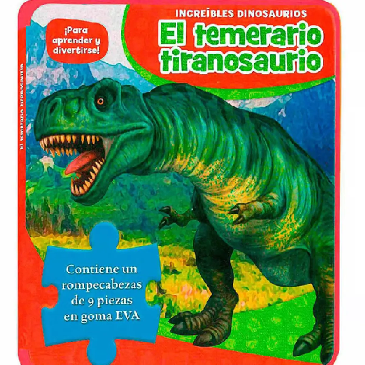 LEXUS - Cuento  con rompecabezas El Temerario Dinosaurio