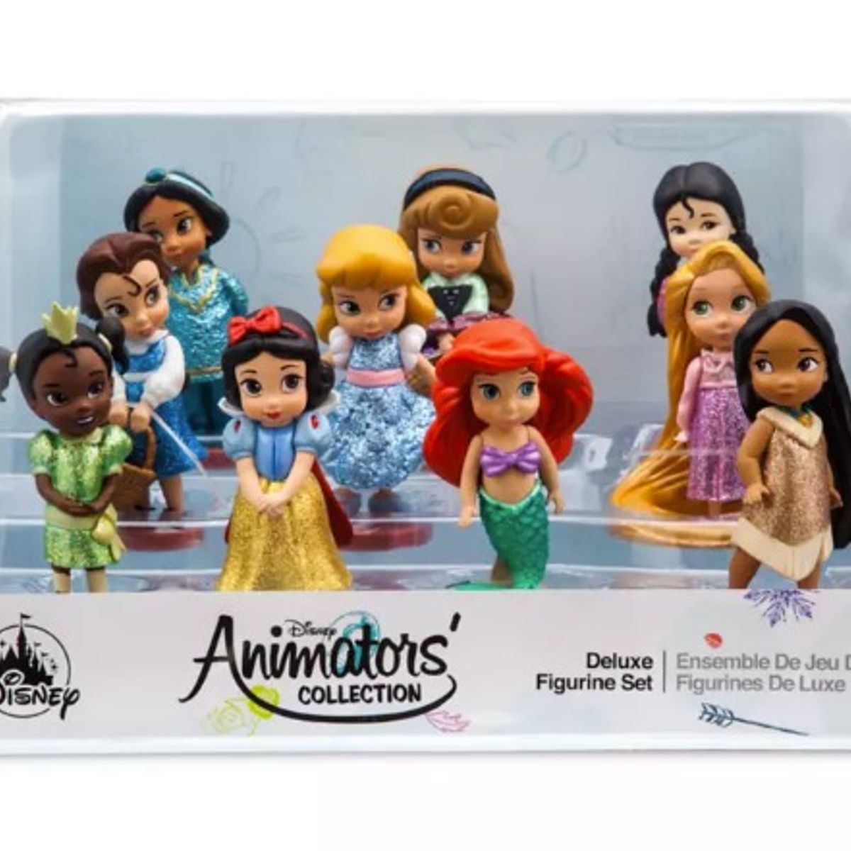 DISNEY - Play Set Deluxe Figuras Mini Animators Disney