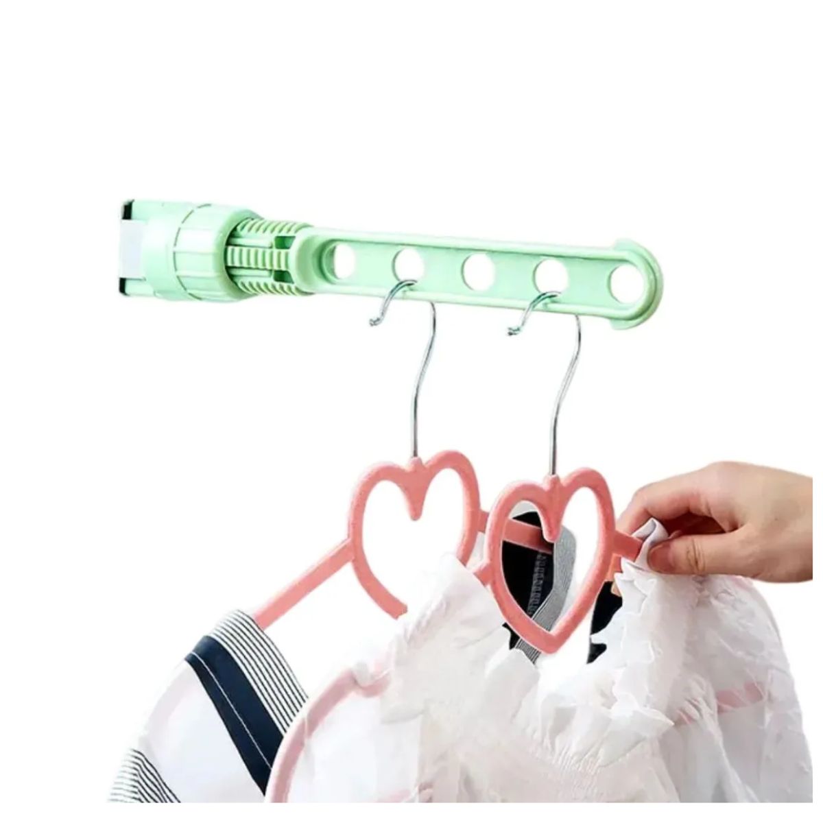 GENERICO - Pack De 2 Piezas Tendedero Colgador De Ropa