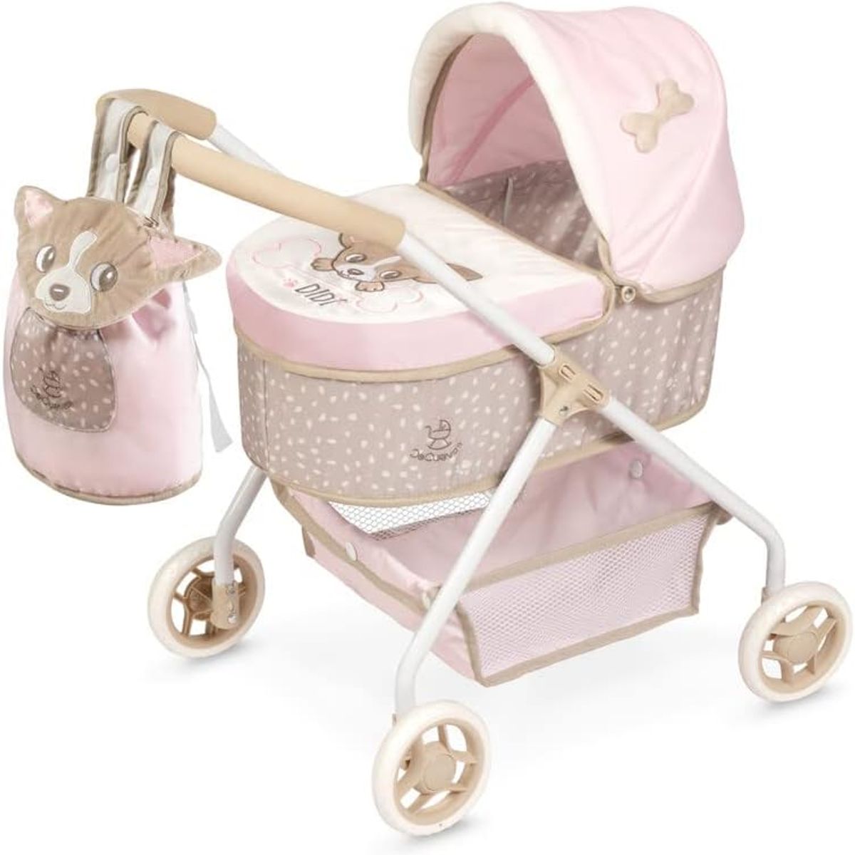 DECUEVAS TOYS - Coche de Muñecas 3 en 1 Colección DIDi