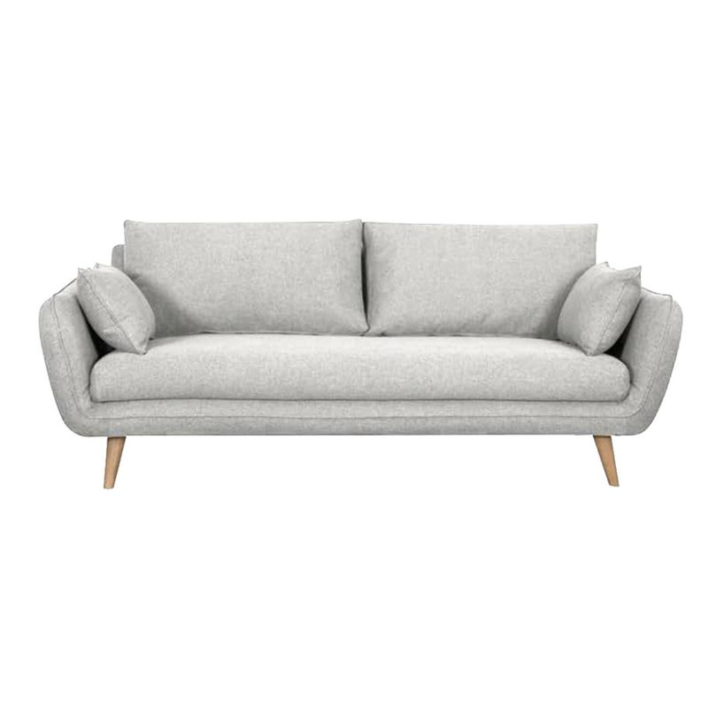 HOGAR & SPACIOS - HYS SOFA 3 CUERPOS TAURO BLANCO