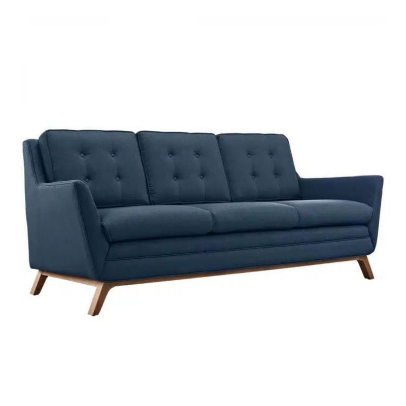 HOGAR & SPACIOS - HYS SOFA 3 CUERPOS RALISM AZUL NOCHE
