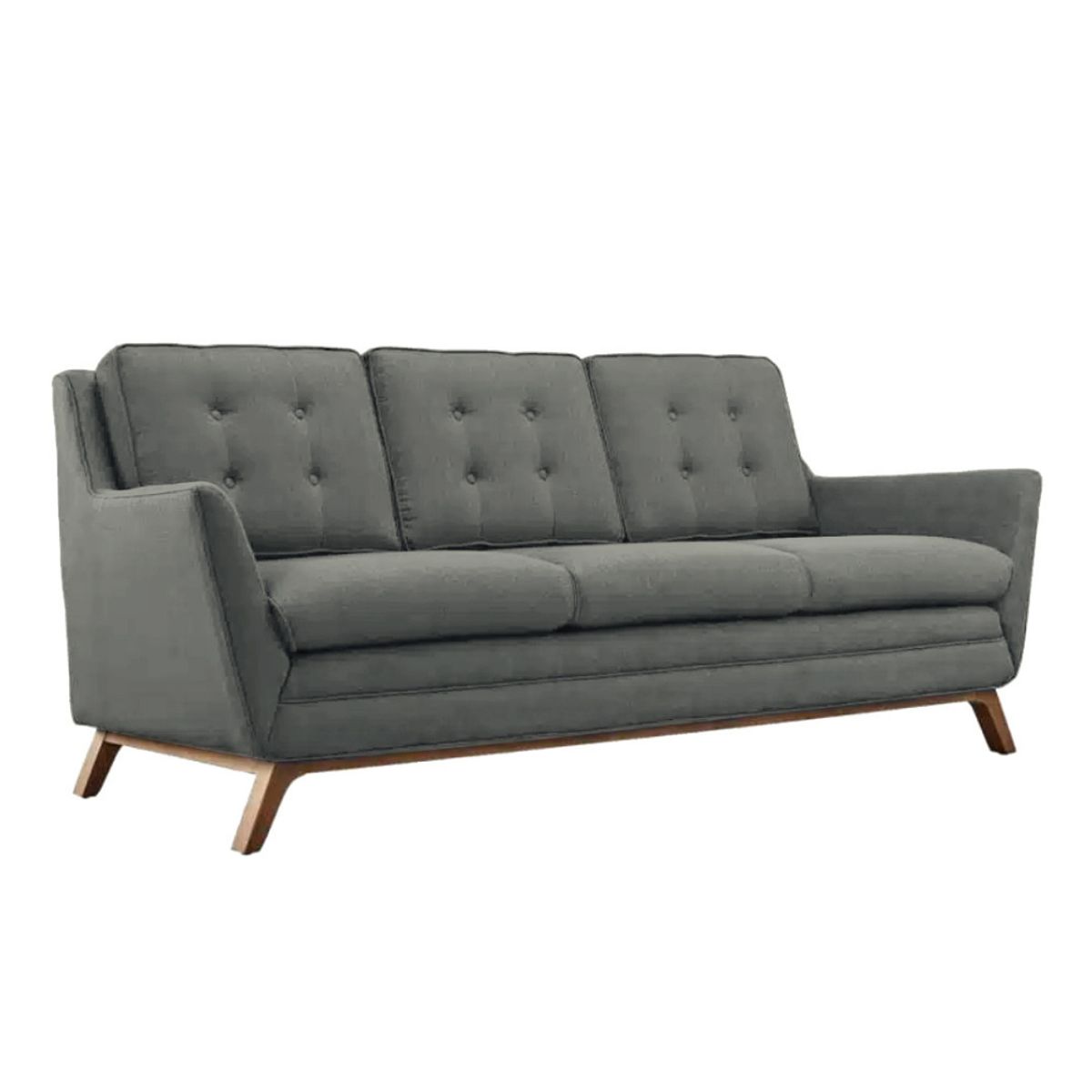 HOGAR & SPACIOS - HYS SOFA 3 CUERPOS RALISM GRIS