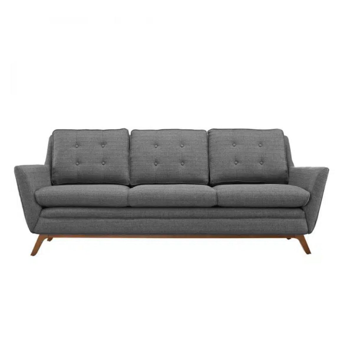 HOGAR & SPACIOS - HYS SOFA 3 CUERPOS RALISM GRIS