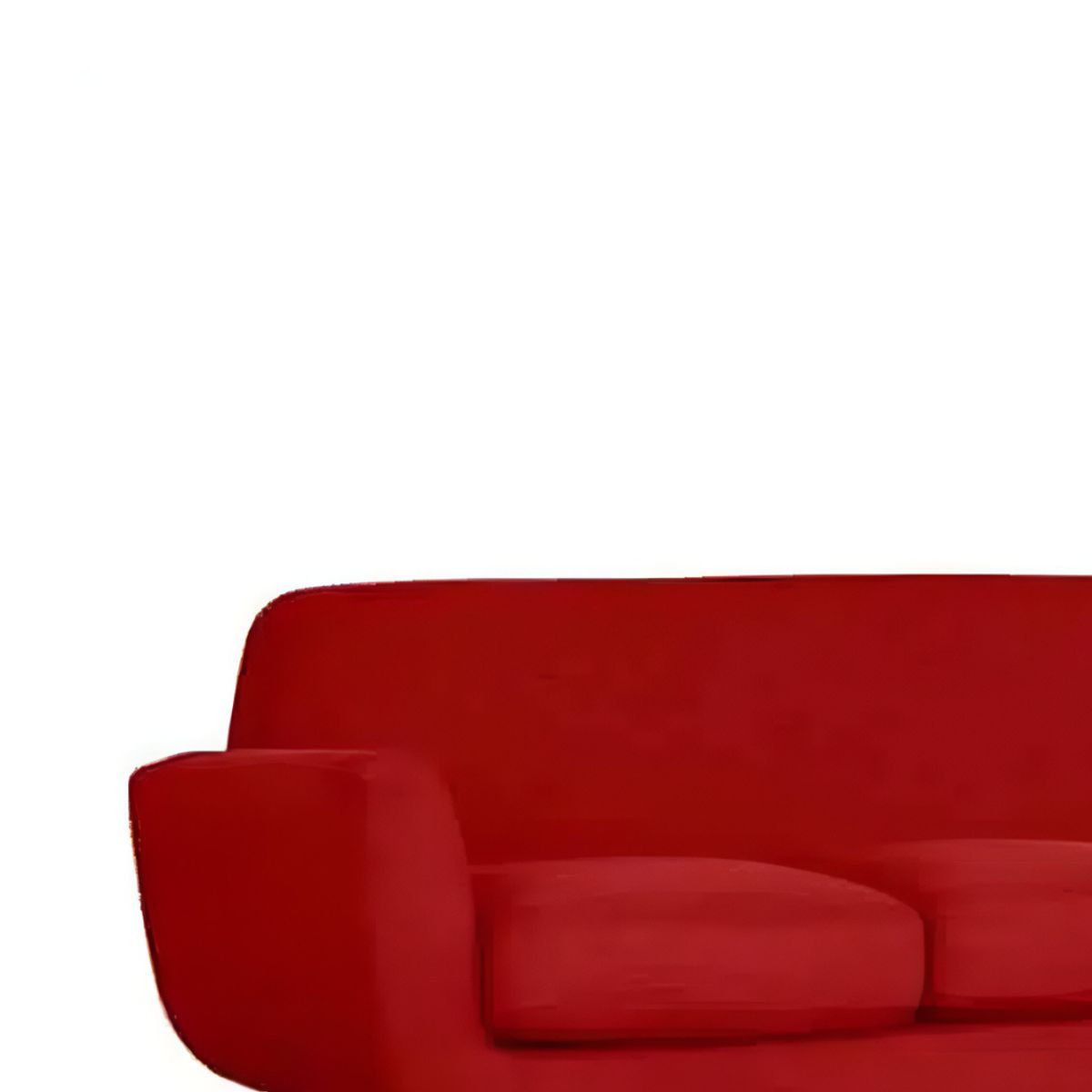 HOGAR & SPACIOS - HYS SOFA 3 CUERPOS NARCISO ROJO OSCURO