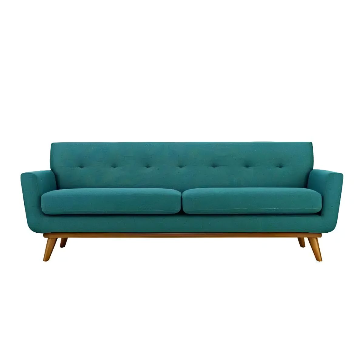 HOGAR & SPACIOS - HYS SOFA 3 CUERPOS CURLIS VERDE CARCEL