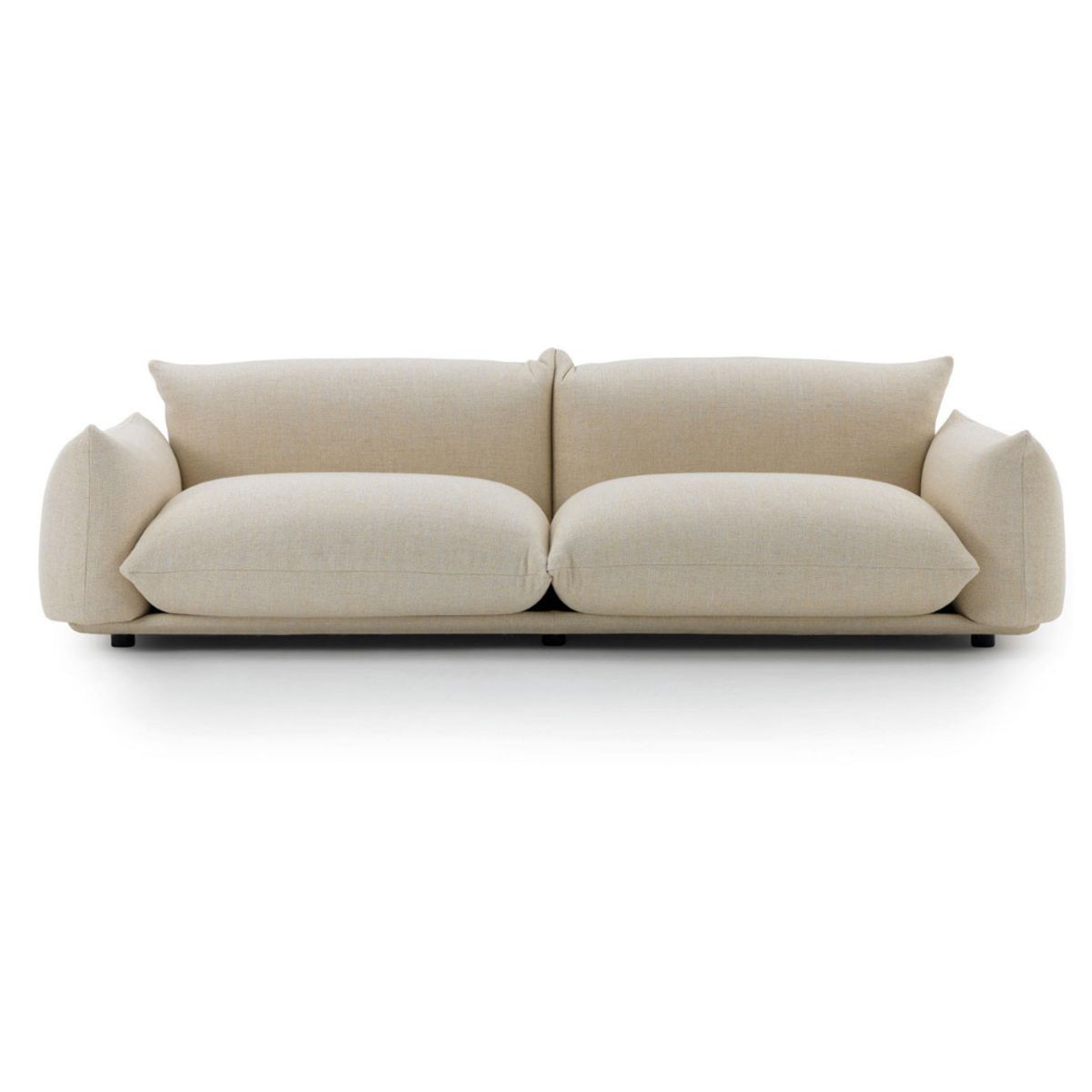 HOGAR & SPACIOS - HYS SOFA 3 CUERPOS ESCORPIO BEIGE