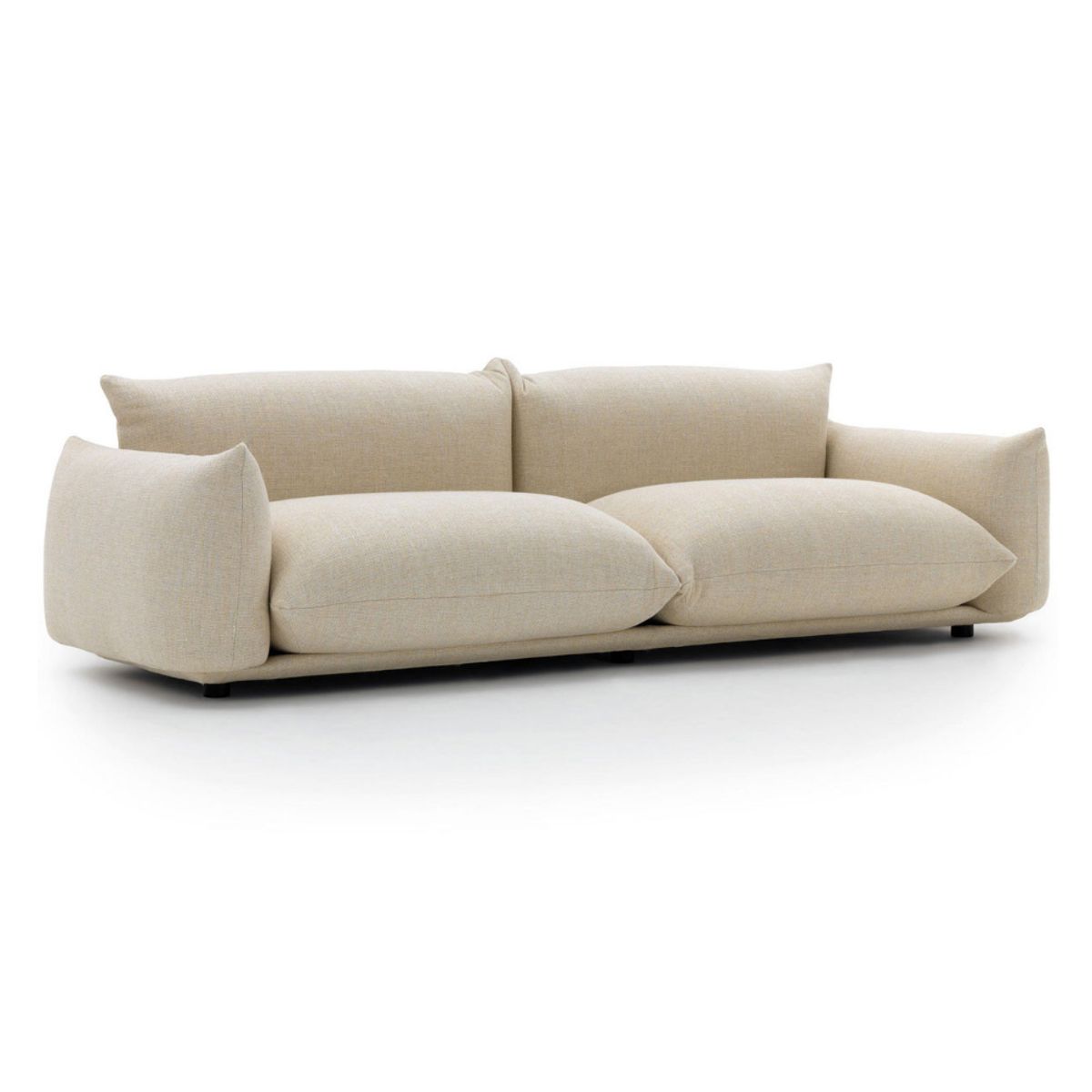 HOGAR & SPACIOS - HYS SOFA 3 CUERPOS ESCORPIO BEIGE