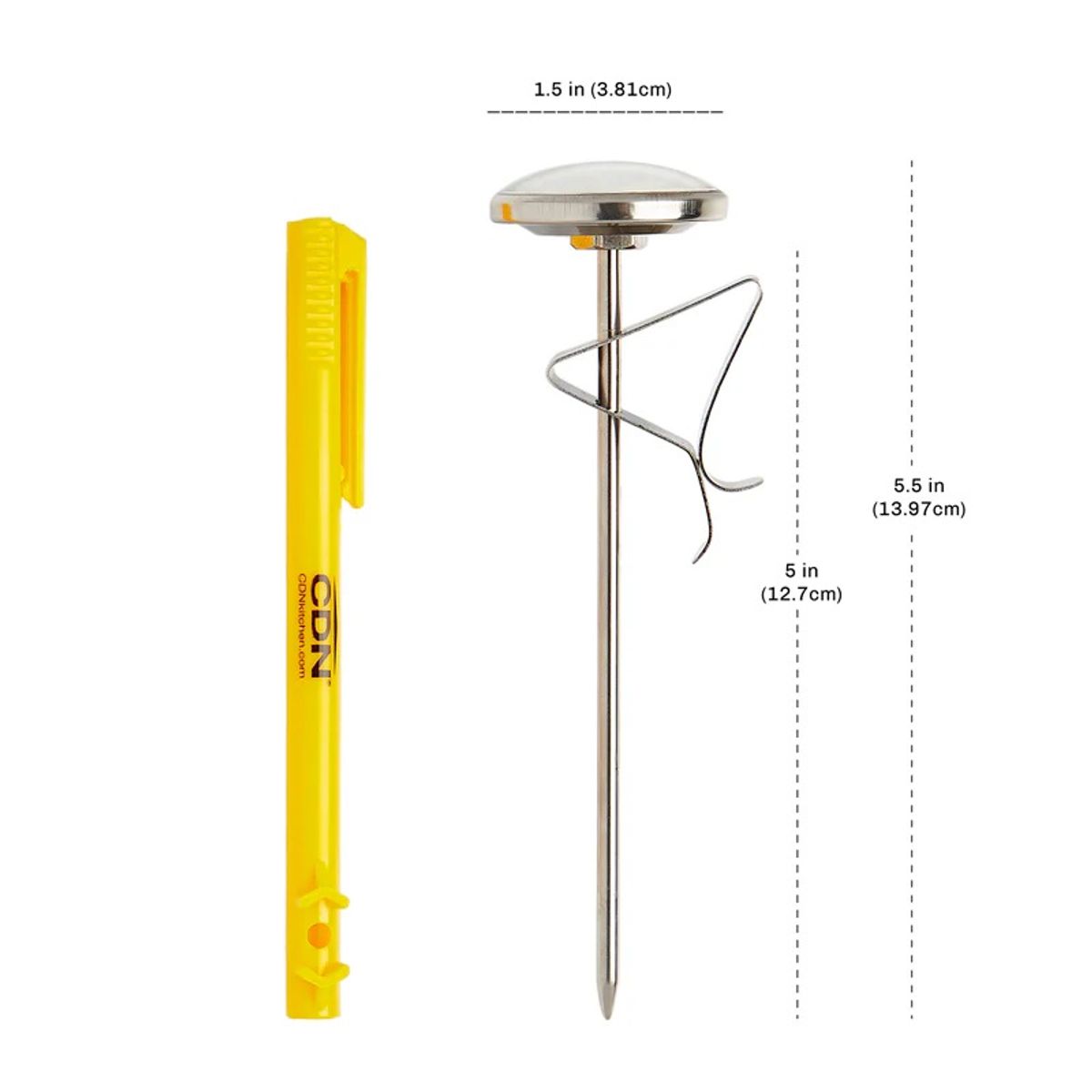 GENERICO - TERMÓMETRO BARISTA PARA BEBIDAS Y ESPUMAS DE 5