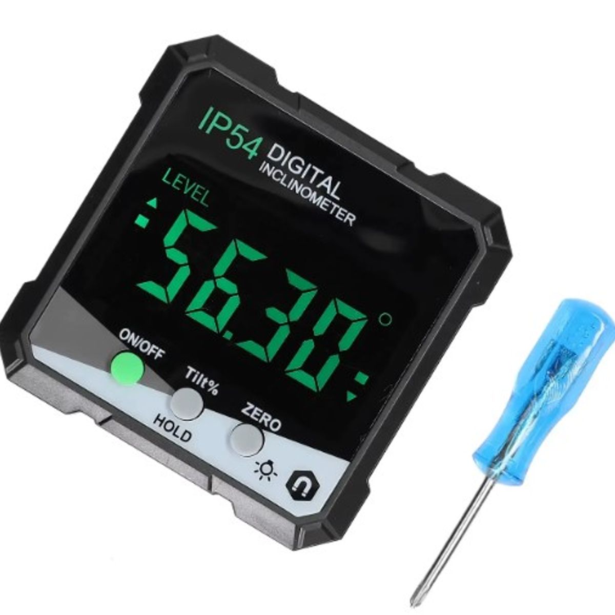 GENERICO - Inclinometro Digital de Base Magnetica Pequeño