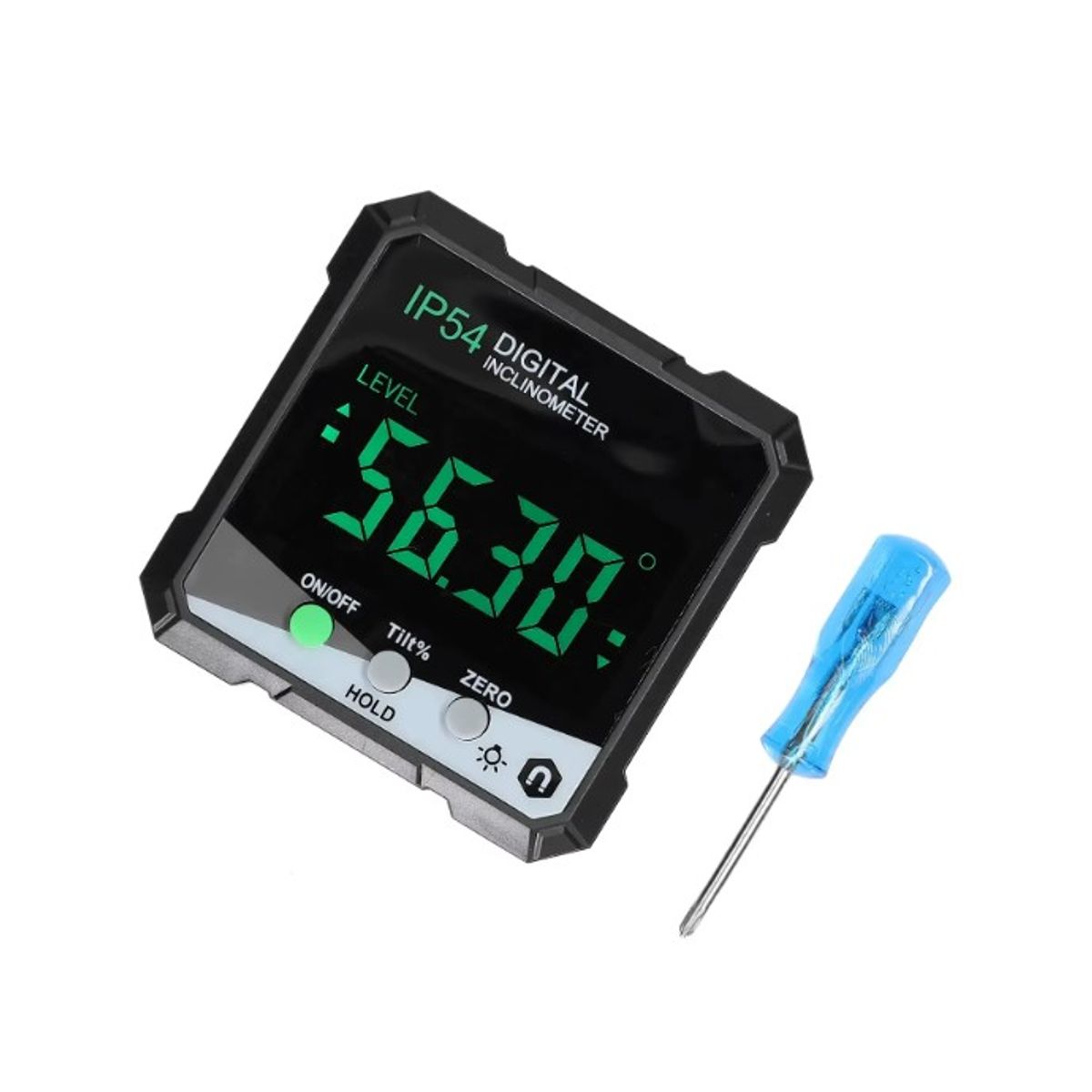 GENERICO - Inclinometro Digital de Base Magnetica Pequeño