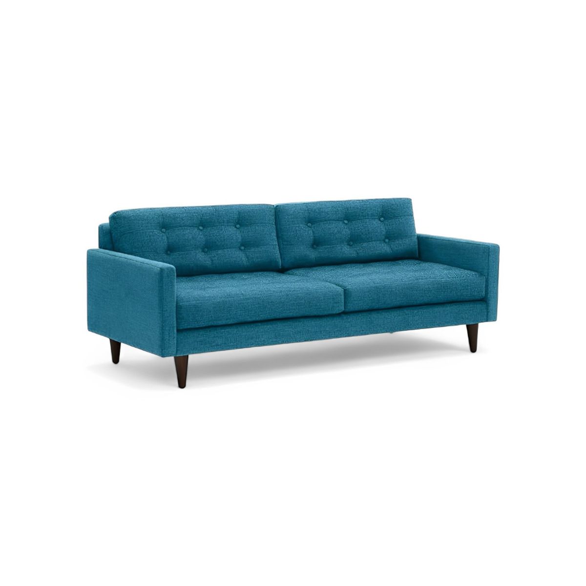 HOGAR & SPACIOS - HYS SOFA 3 CUERPOS APOSTOL AZUL ACERO