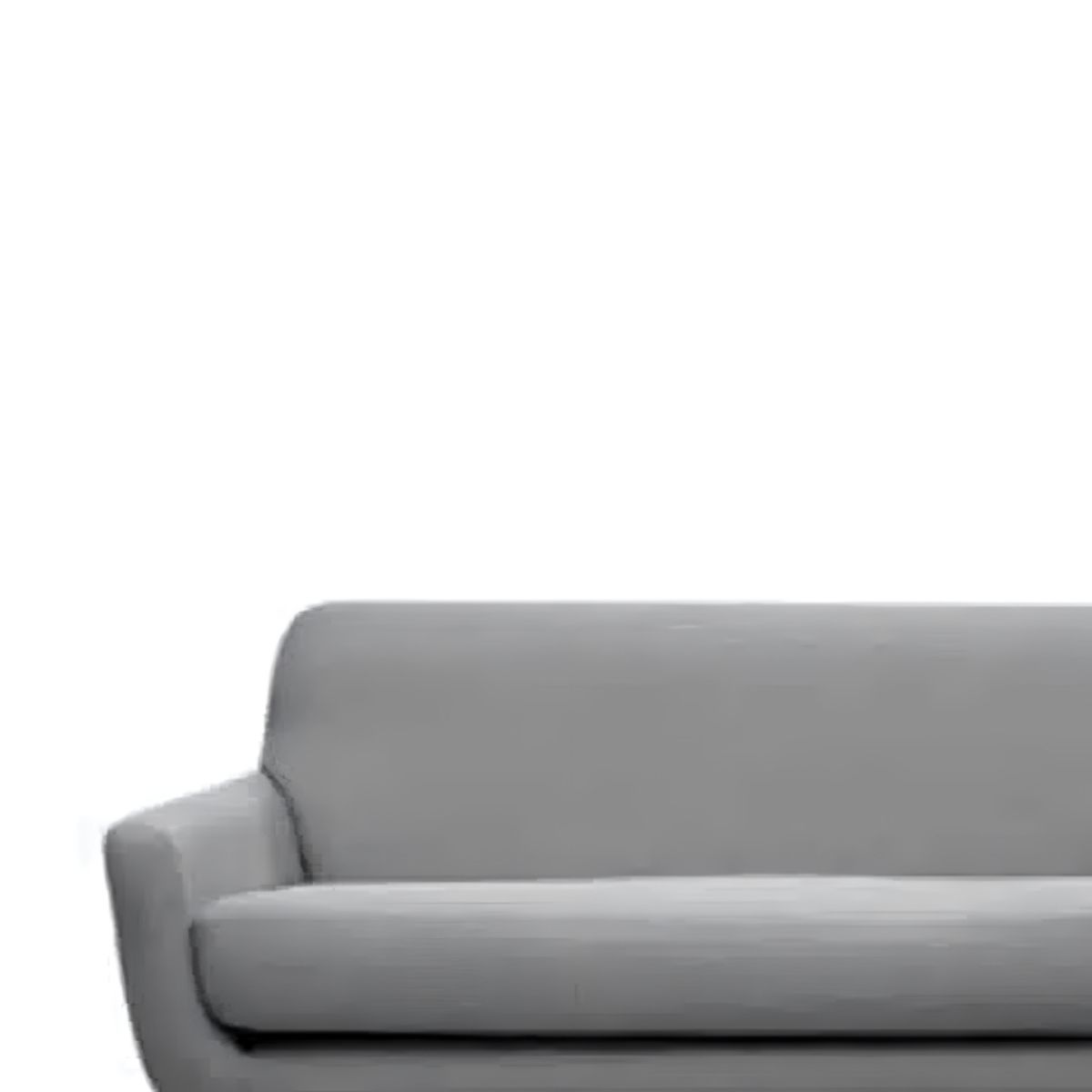 HOGAR & SPACIOS - HYS SOFA 3 CUERPOS AGLAIS GRIS PIZARRA