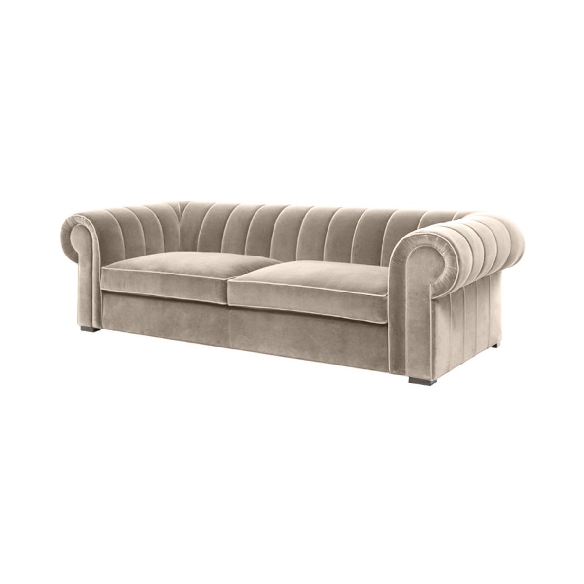 HOGAR & SPACIOS - HYS SOFA 3 CUERPOS AFRODITA BEIGE