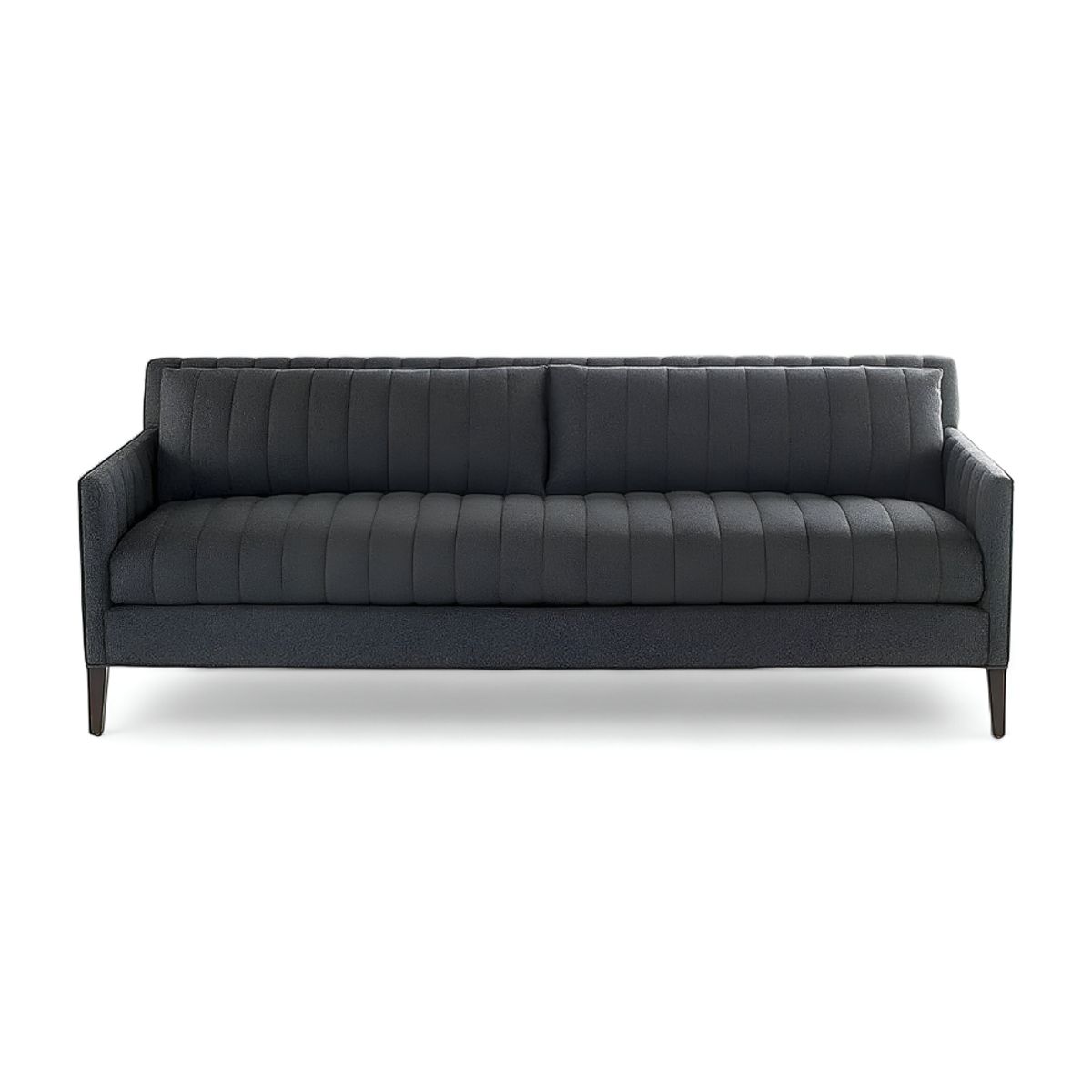 HOGAR & SPACIOS - HYS SOFA 3 CUERPOS AETOS GRIS OSCURO