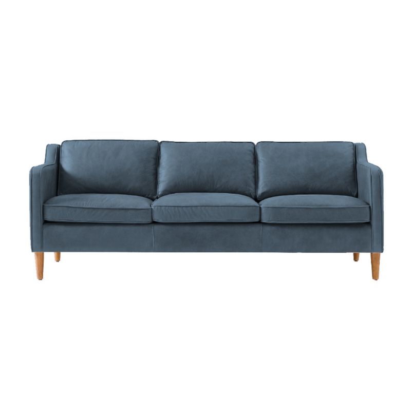 HOGAR & SPACIOS - HYS SOFA 3 CUERPOS ACUARIO AZUL CADETE