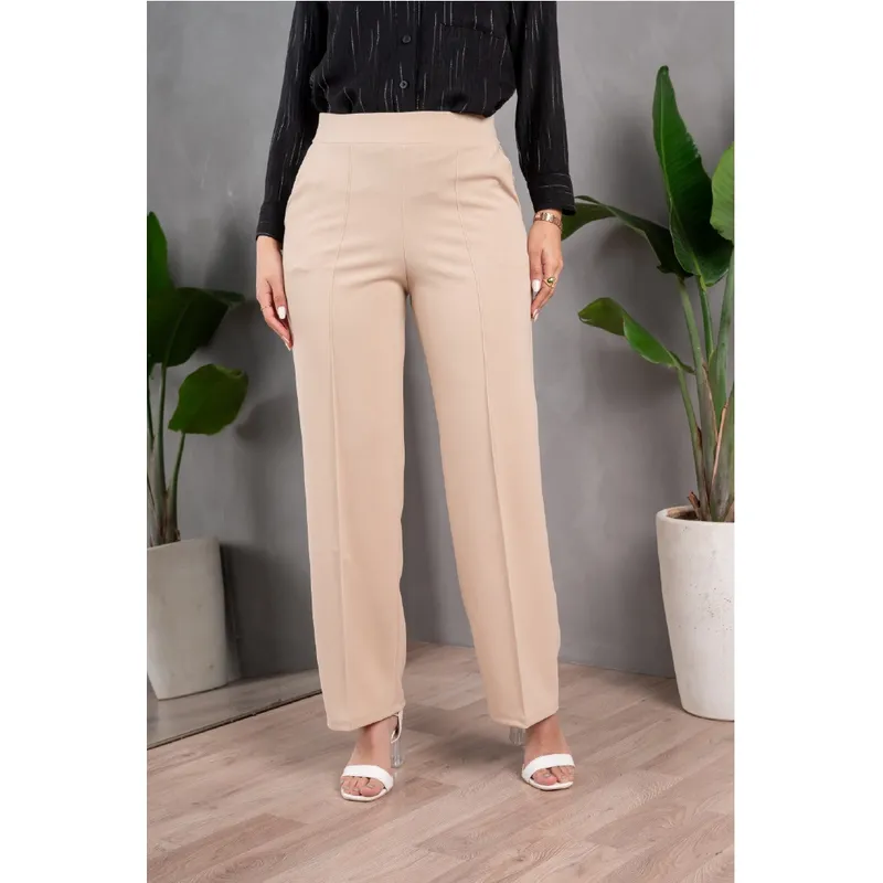 GENERICO - Pantalón Palazzo Mujer Tipo Shein