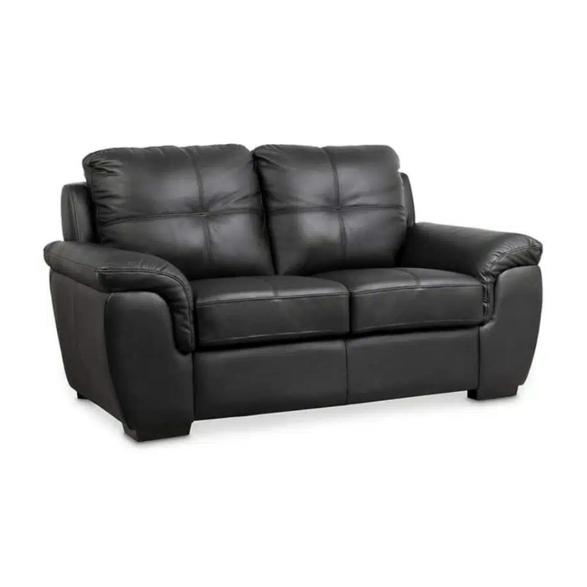 HOGAR & SPACIOS - HYS SOFA 2 CUERPOS ROMEO NEGRO
