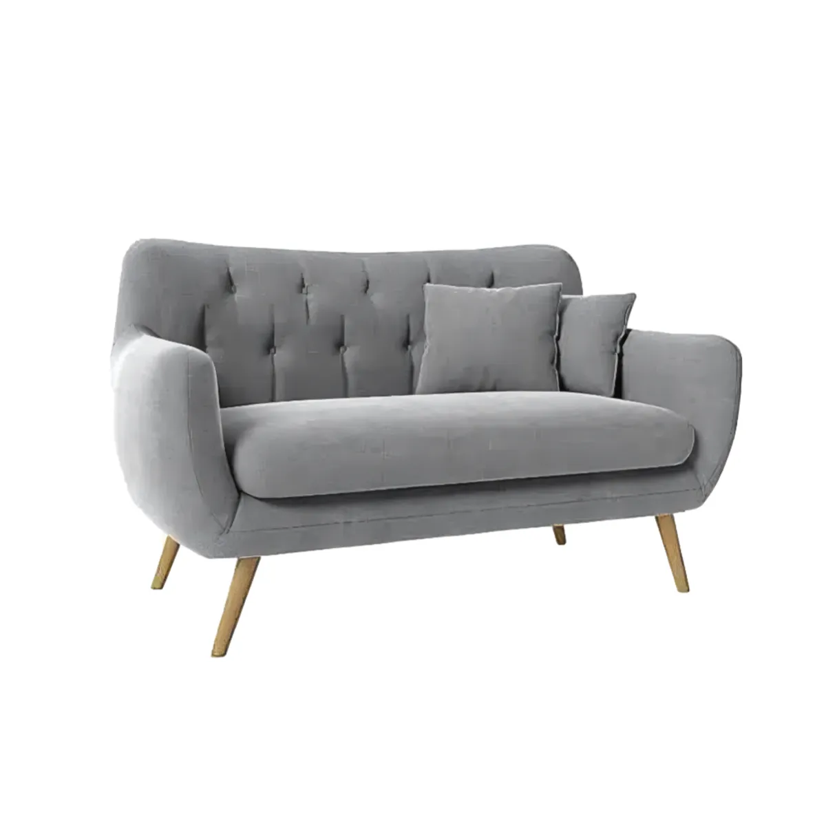 HOGAR & SPACIOS - HYS SOFA 2 CUERPOS PHILIP AZUL