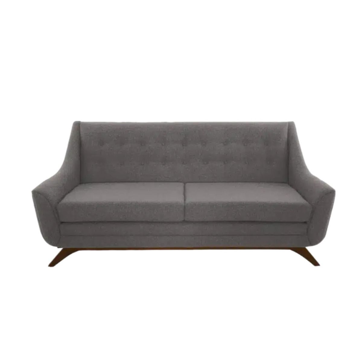 HOGAR & SPACIOS - HYS SOFA 2 CUERPOS SORNEL GRIS