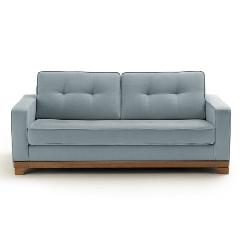HOGAR & SPACIOS - HYS SOFA 2 CUERPOS NAUTRI GRIS CLARO