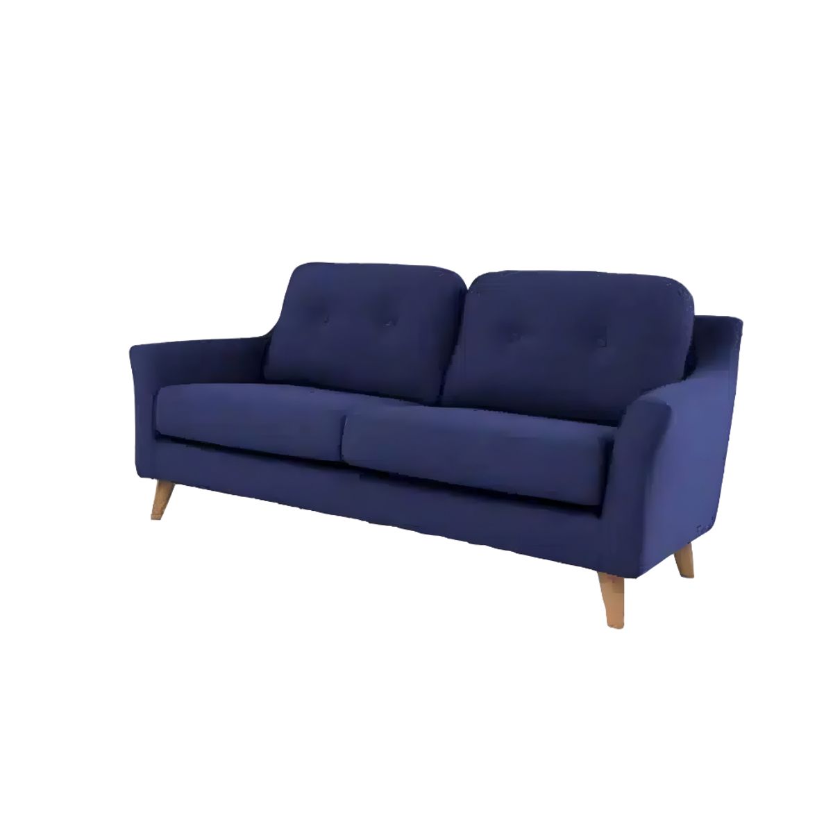 HOGAR & SPACIOS - HYS SOFA 2 CUERPOS BONNAN AZUL NOCHE