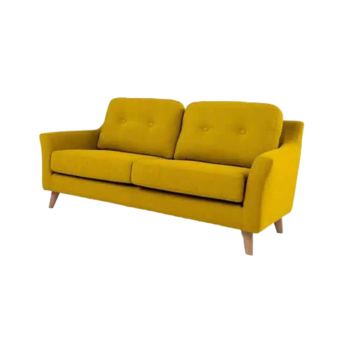 HOGAR & SPACIOS - HYS SOFA 2 CUERPOS BONNAN ORO