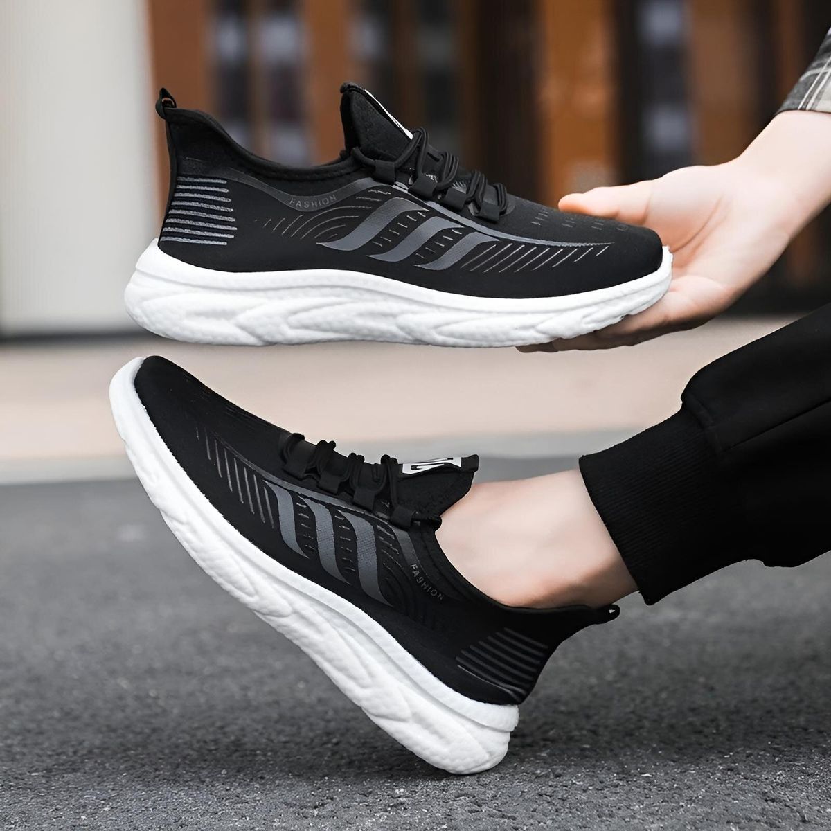 GENERICO - Zapatilla Urbana Mujer Comodidad Antitranspirantes Suaves y Livianas