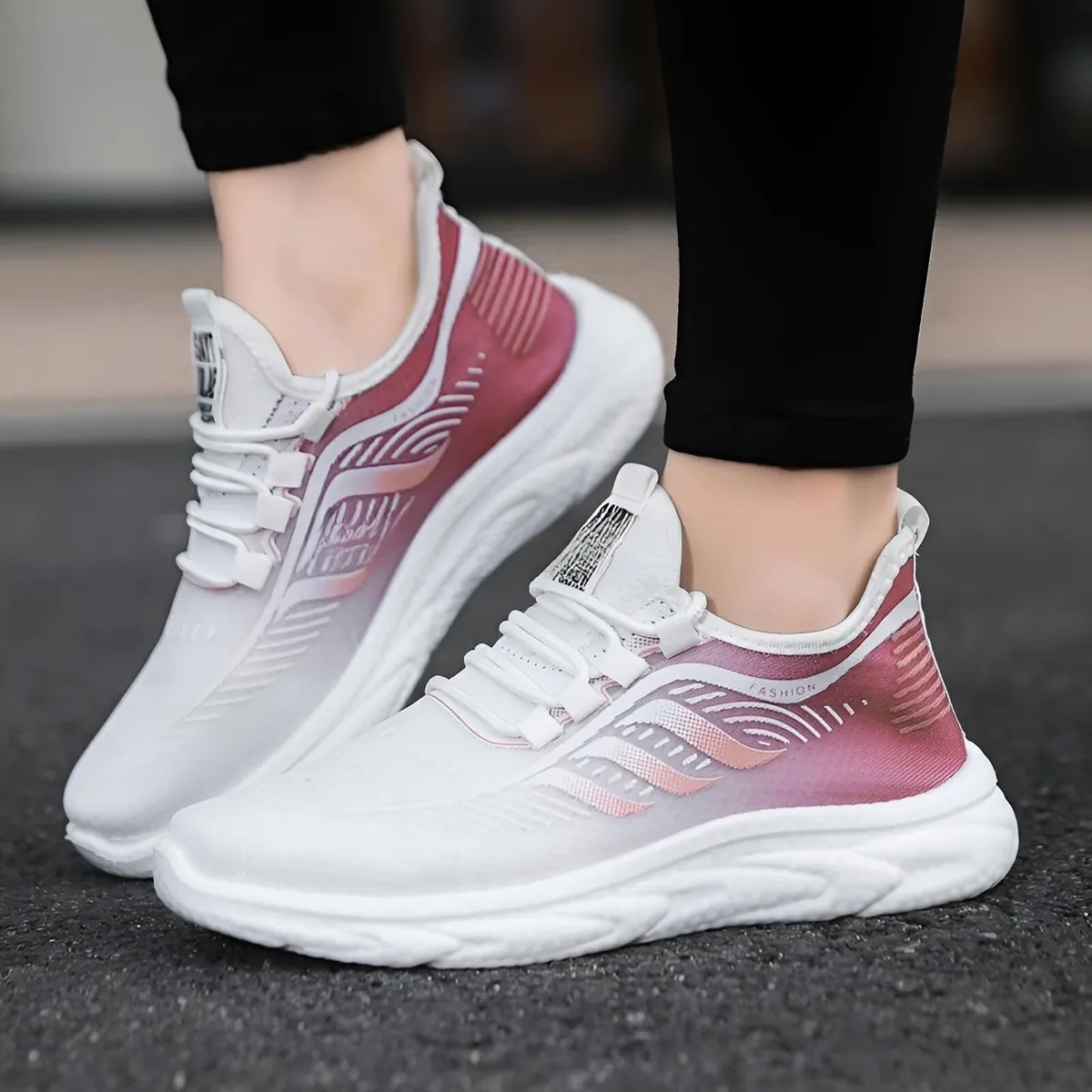 GENERICO - Zapatilla Urbana Mujer Comodidad Antitranspirantes Suaves y Livianas