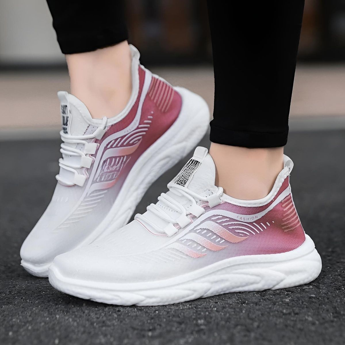 GENERICO - Zapatilla Urbana Mujer Comodidad Antitranspirantes Suaves y Livianas