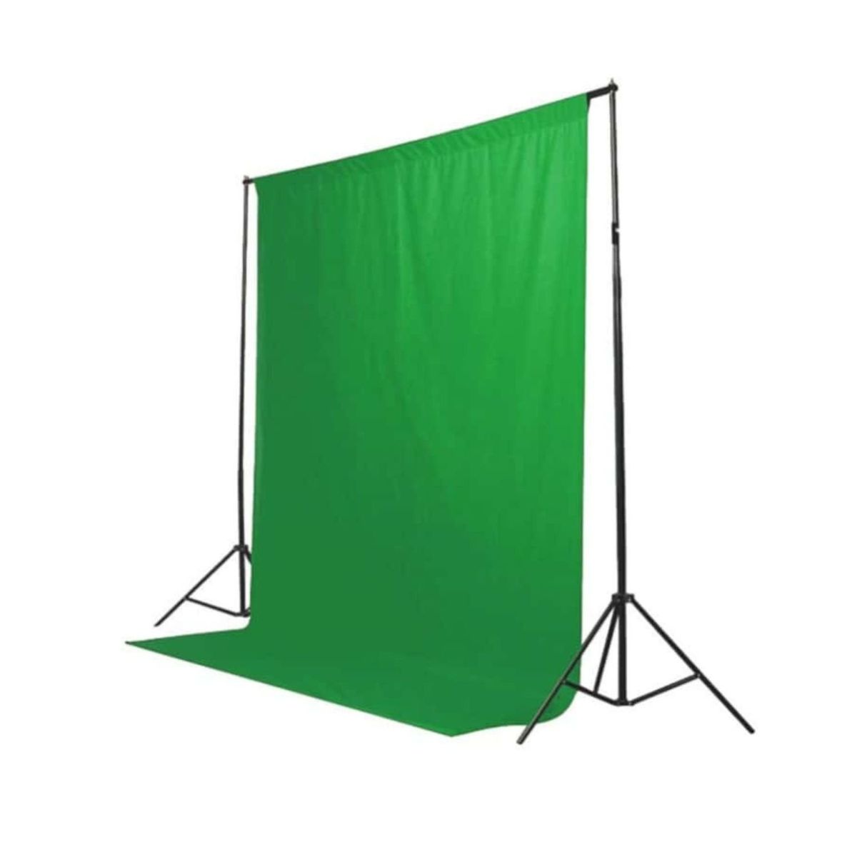 WEIFENG - Kit Fondo de tela muselina Chroma + Kit de luces LED