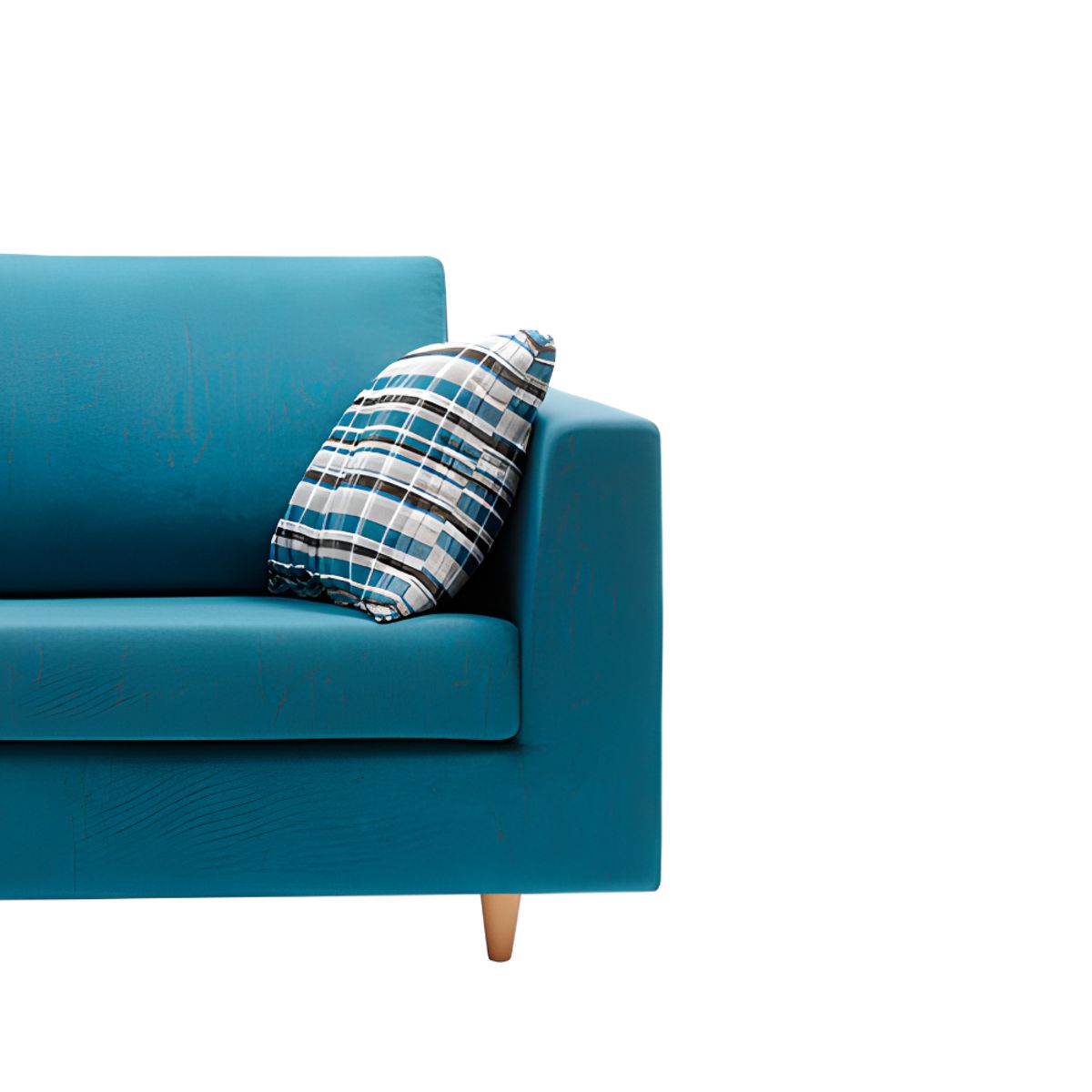 HOGAR & SPACIOS - HYS SOFA 2 CIERPOS DIANA AZUL CADETE