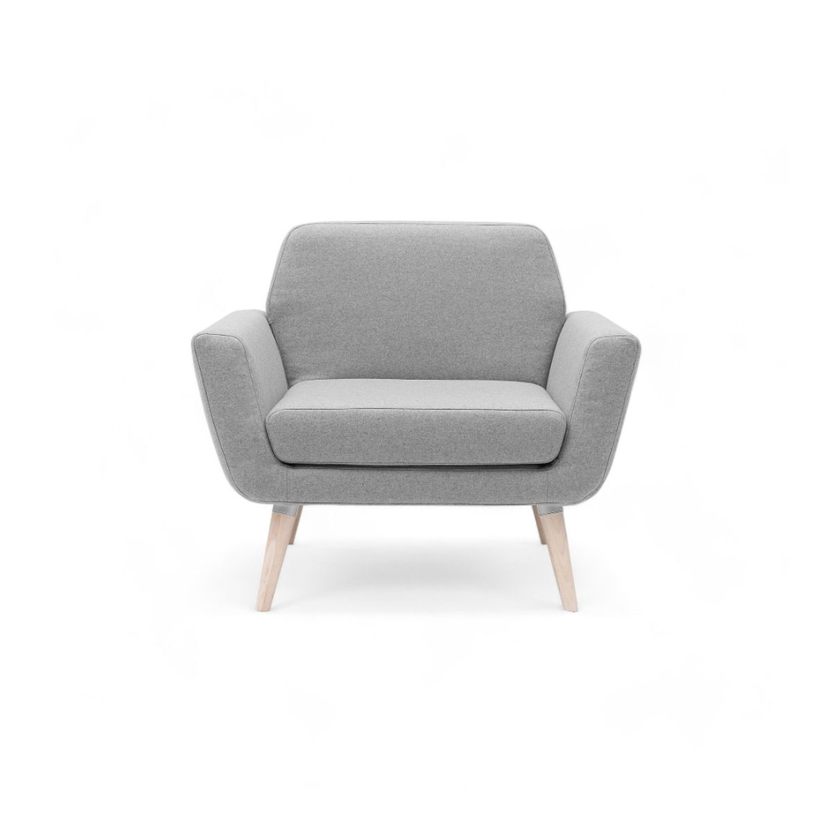 HOGAR & SPACIOS - HYS SILLON VENUS GRIS CLARO