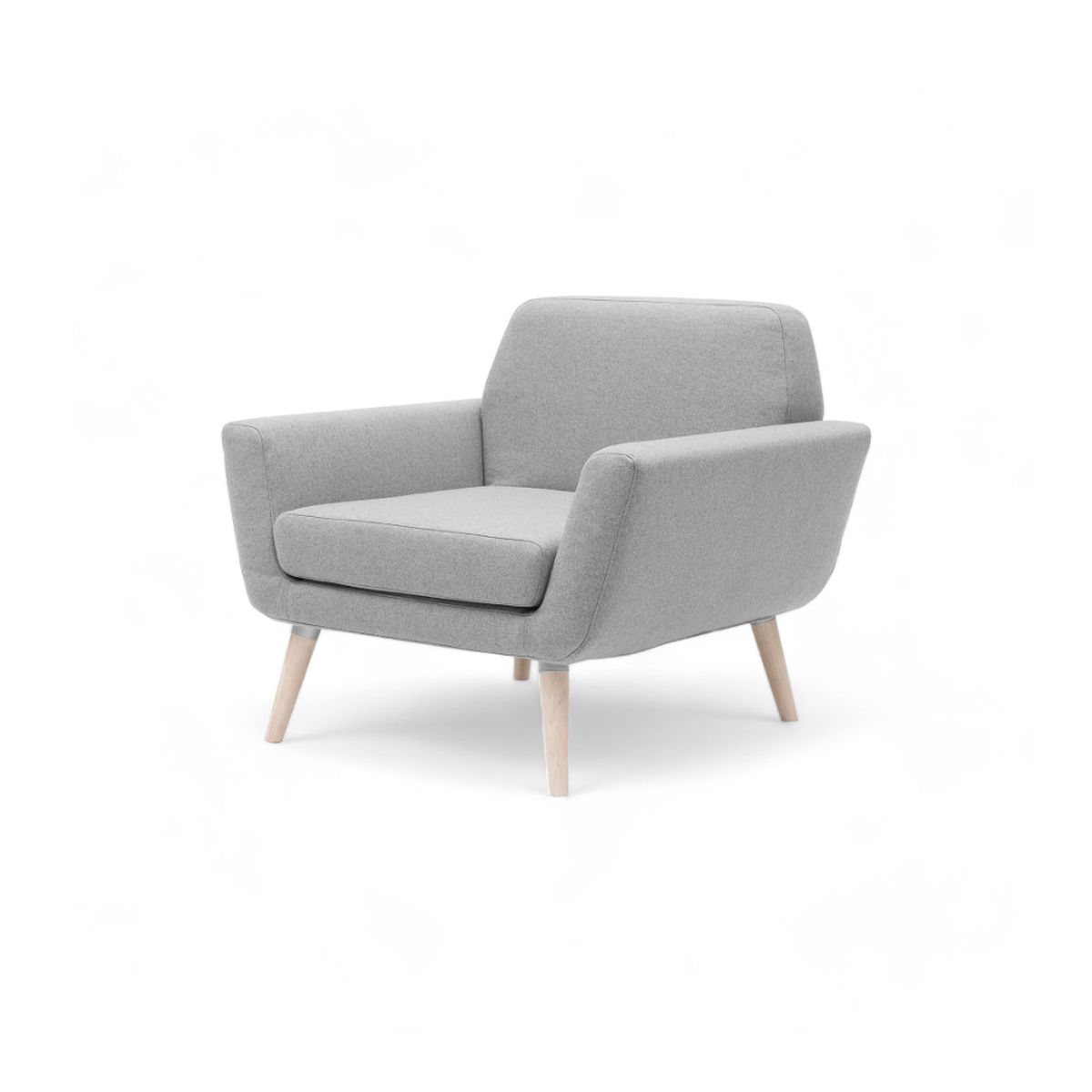 HOGAR & SPACIOS - HYS SILLON VENUS GRIS CLARO