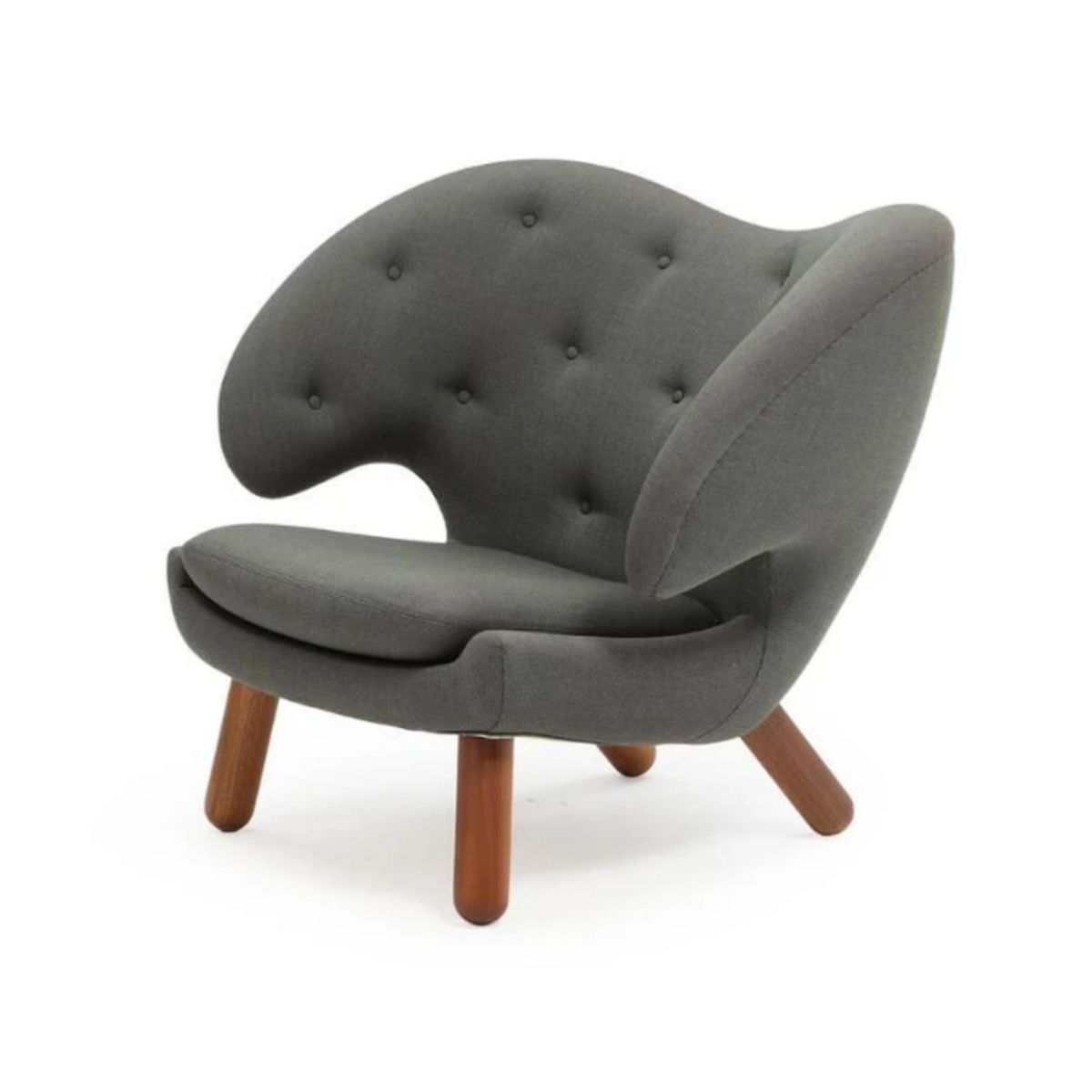 HOGAR & SPACIOS - HYS SILLON TAURUS GRIS CLARO