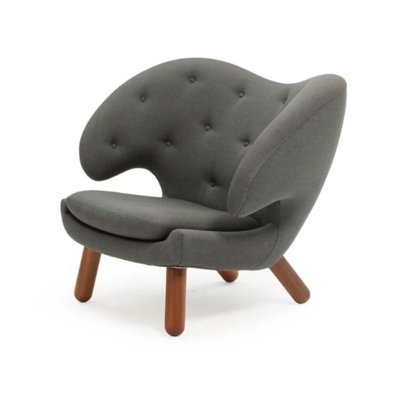 HOGAR & SPACIOS - HYS SILLON TAURUS GRIS CLARO