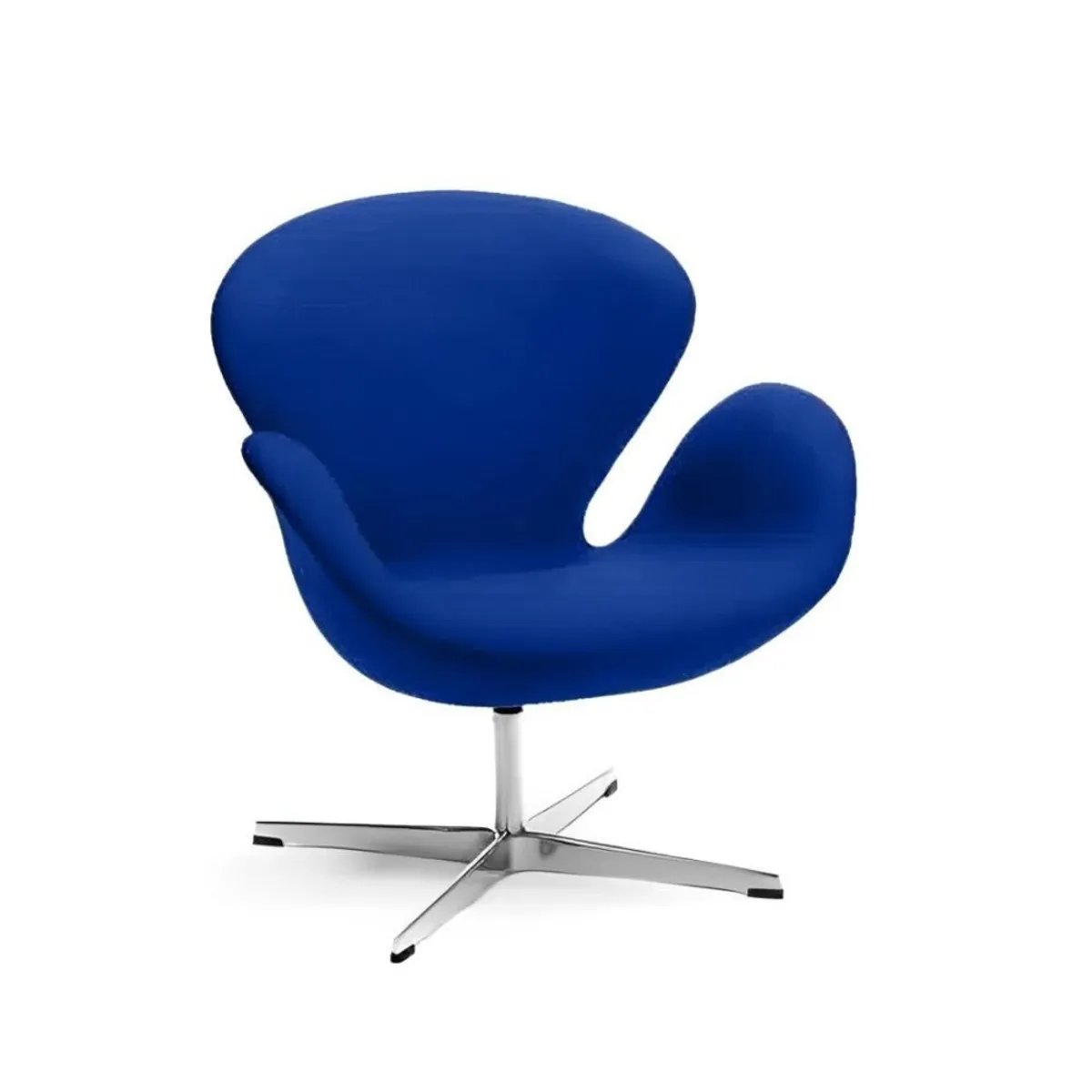 HOGAR & SPACIOS - HYS SILLON SWAN AZUL ACERO