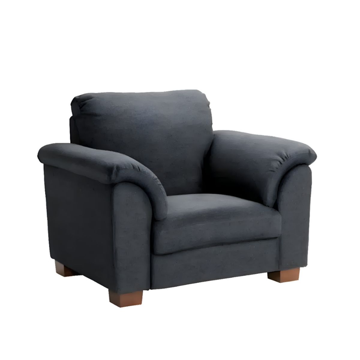 HOGAR & SPACIOS - HYS SILLON PACCI GRIS OSCURO