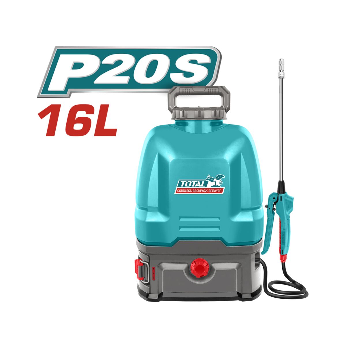 TOTAL TOOLS - Mochila fumigadora inalambrica 16 litros Total