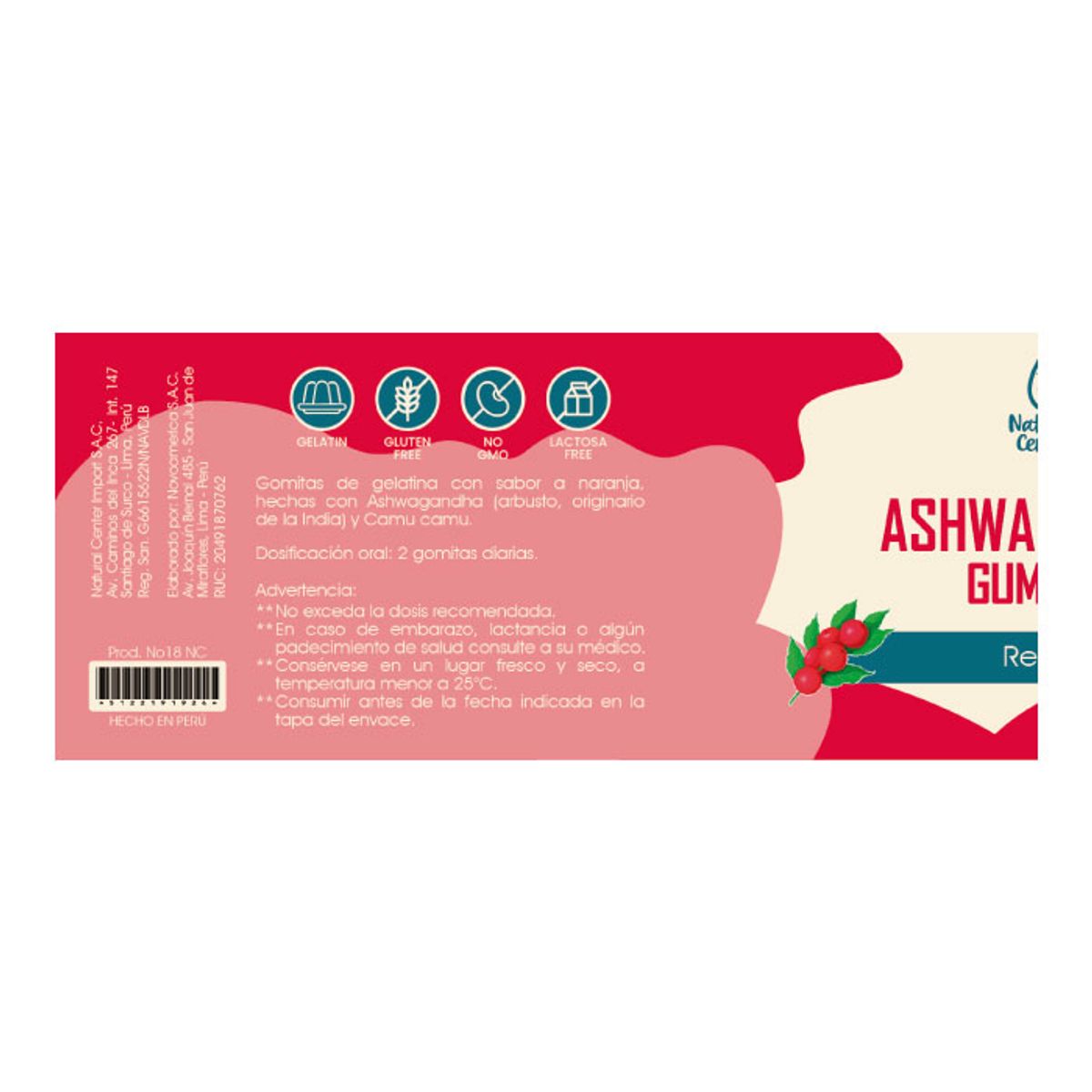 GENERICO - Ashwagandha - 60 Gummies