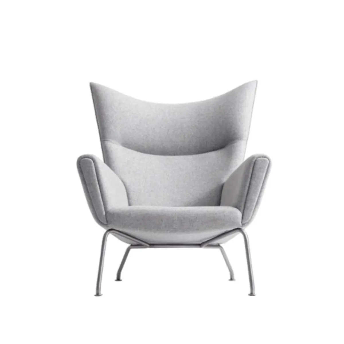 HOGAR & SPACIOS - HYS SILLON GERARD GRIS CLARO