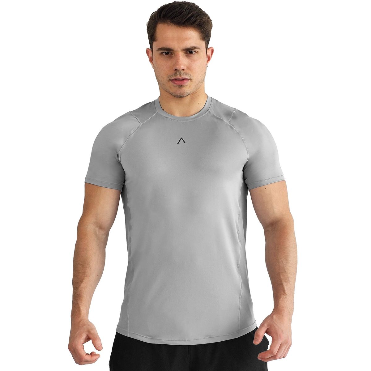 ALPHA FIT - Polo deportivo hombre - Polo de compresion - Ropa gym - Alphafit