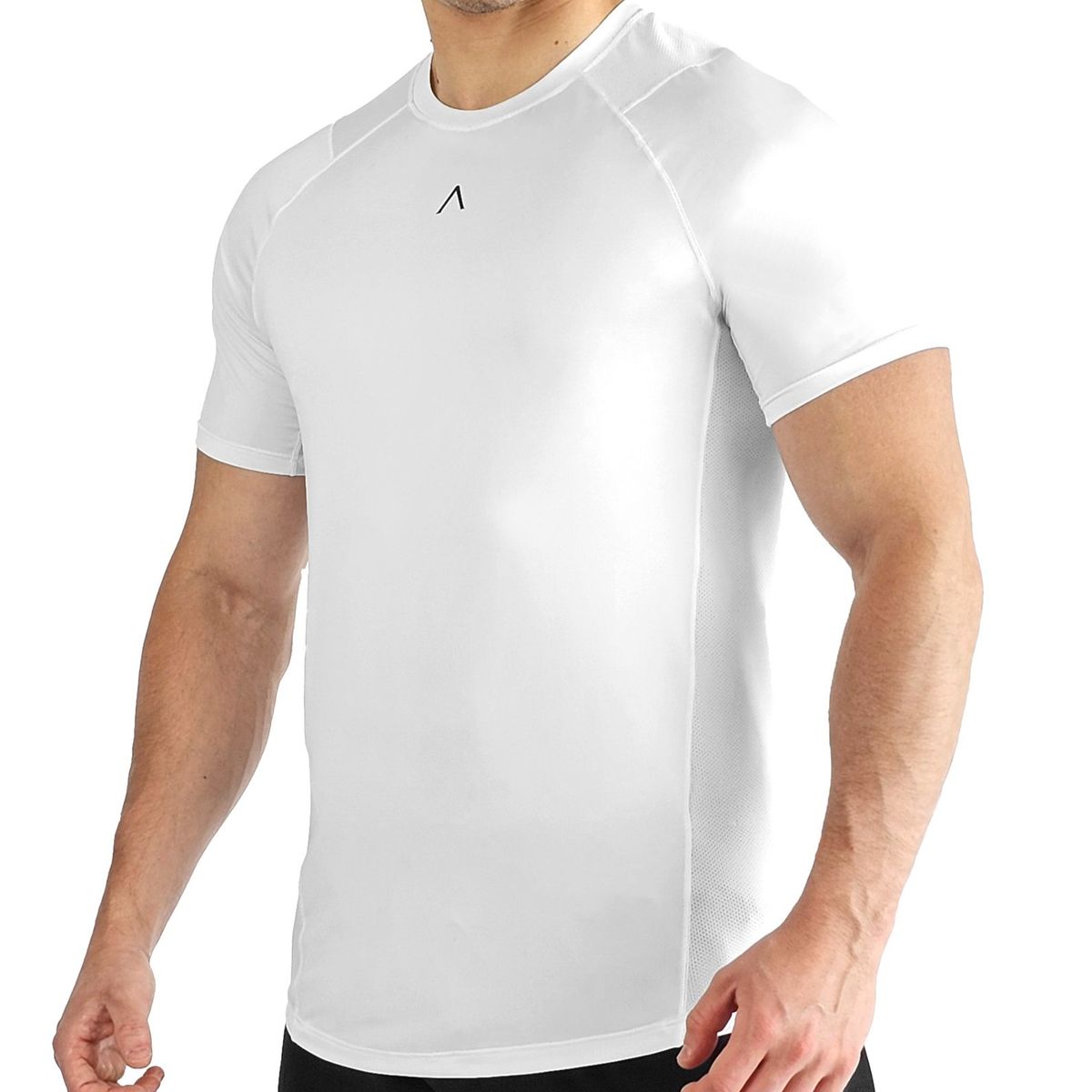 ALPHA FIT - Polo deportivo hombre - Polo de compresion - Ropa gym - Alphafit