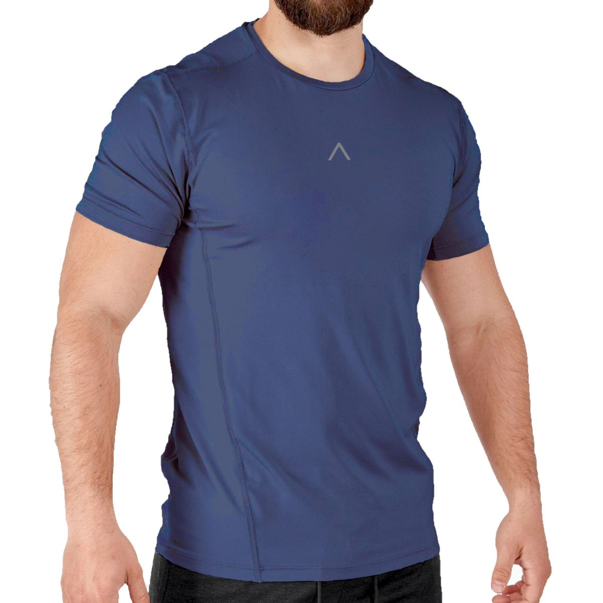 ALPHA FIT - Polo deportivo hombre - Polo de compresion - Ropa gym - Alphafit