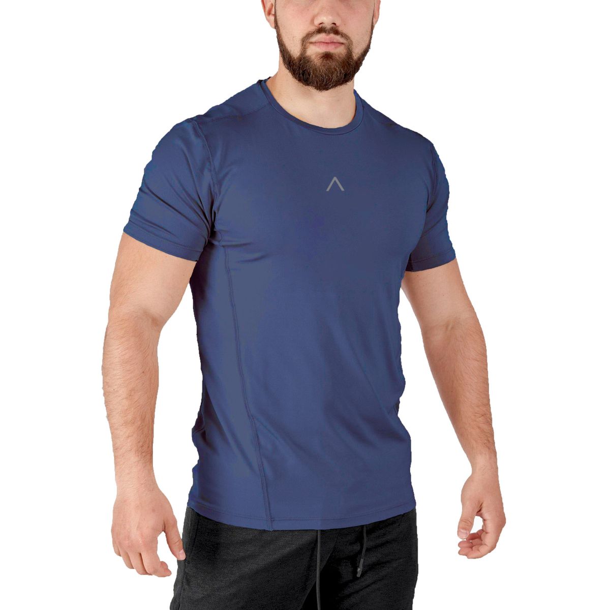 ALPHA FIT - Polo deportivo hombre - Polo de compresion - Ropa gym - Alphafit