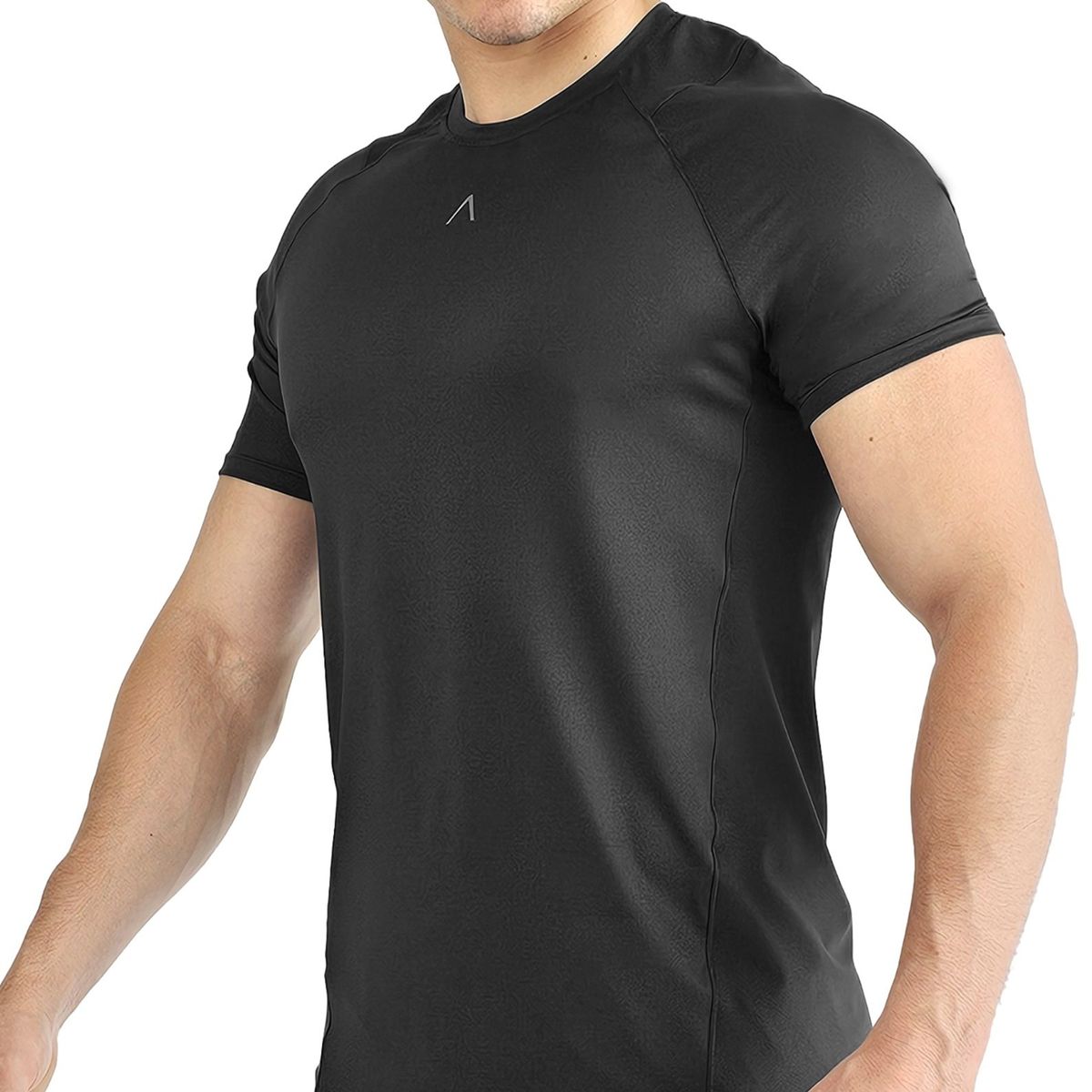 ALPHA FIT - Polo deportivo hombre - Polo de compresion - Ropa gym - Alphafit