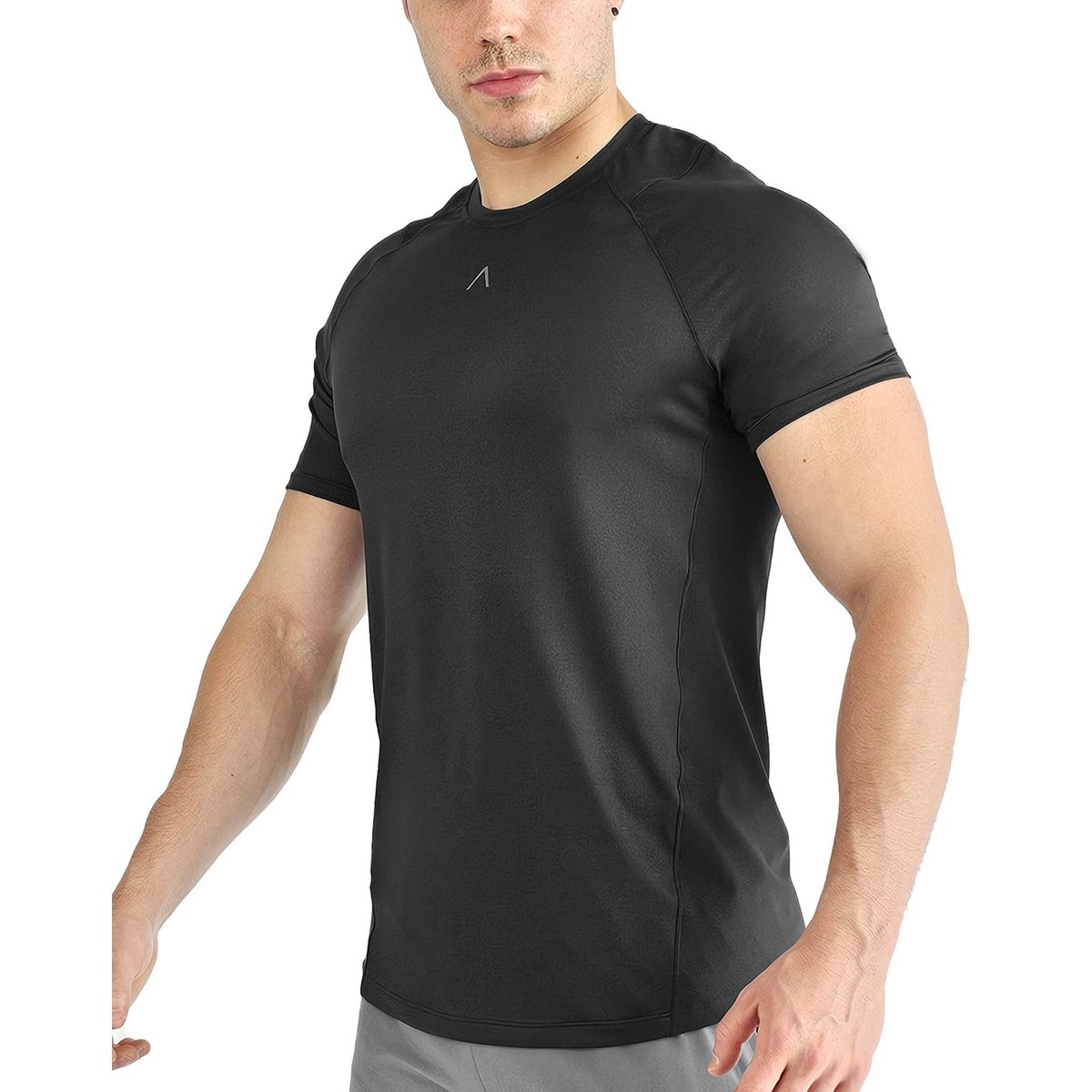 ALPHA FIT - Polo deportivo hombre - Polo de compresion - Ropa gym - Alphafit