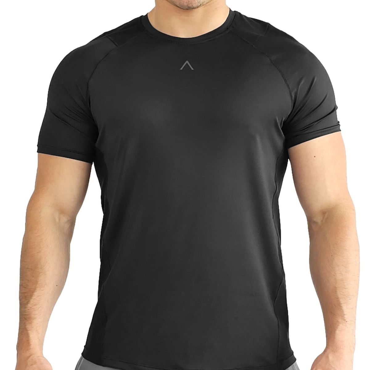 ALPHA FIT - Polo deportivo hombre - Polo de compresion - Ropa gym - Alphafit