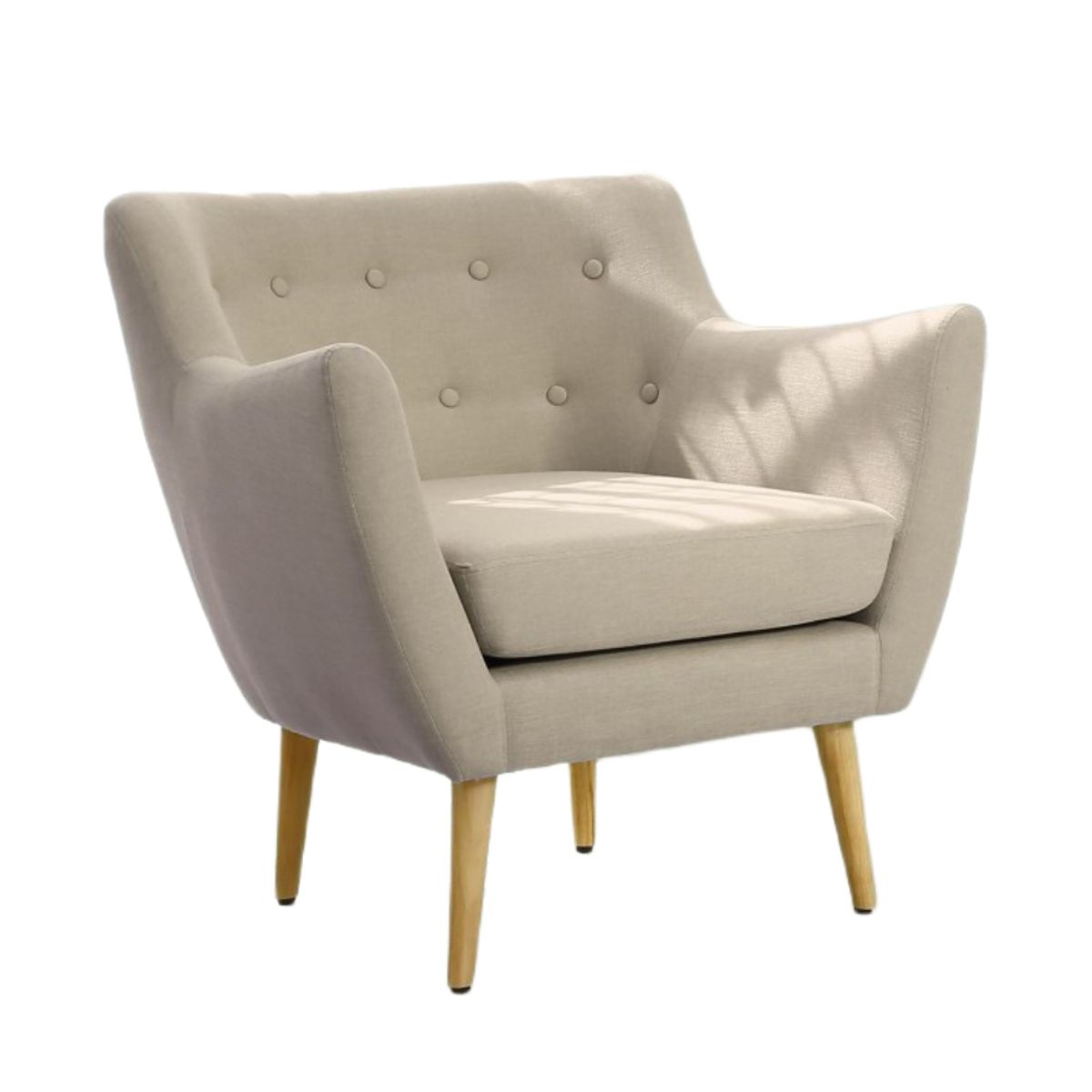 HOGAR & SPACIOS - HYS SILLON FANNY BEIGE