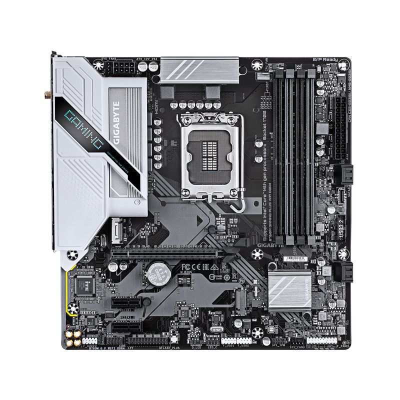 GIGABYTE - PLACA MADRE GIGABYTE B760 LGA1700 PN B760M GAMING PLUS WIFI DDR4